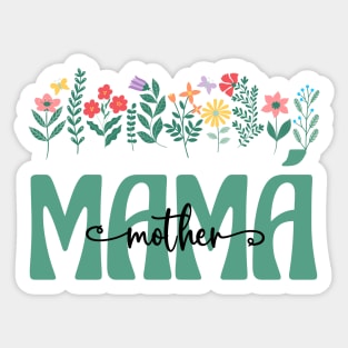 Spanish Mom Mama Sticker